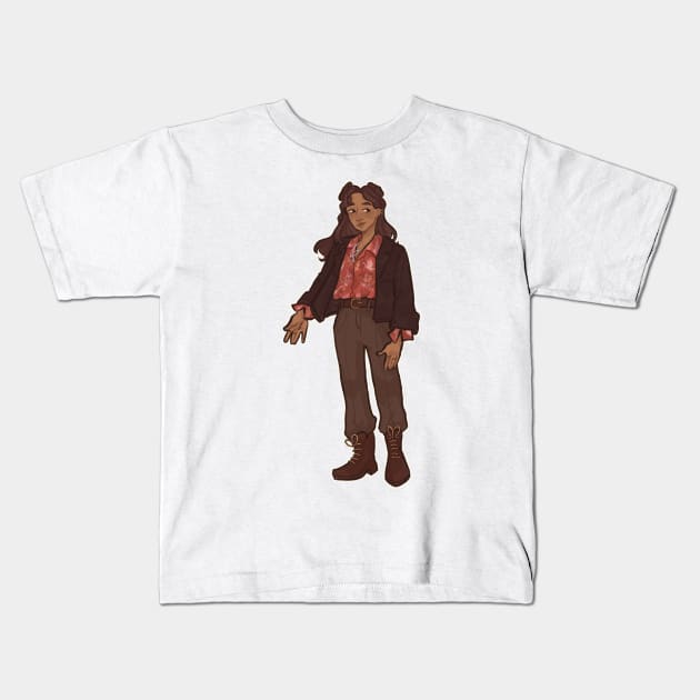 yasmin khan Kids T-Shirt by funderfularts